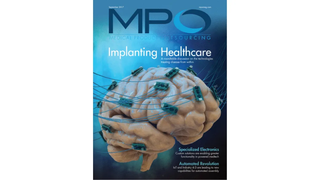 MPO article by Tegra Medical VP on Selecting a Contract Manufacturing Partner