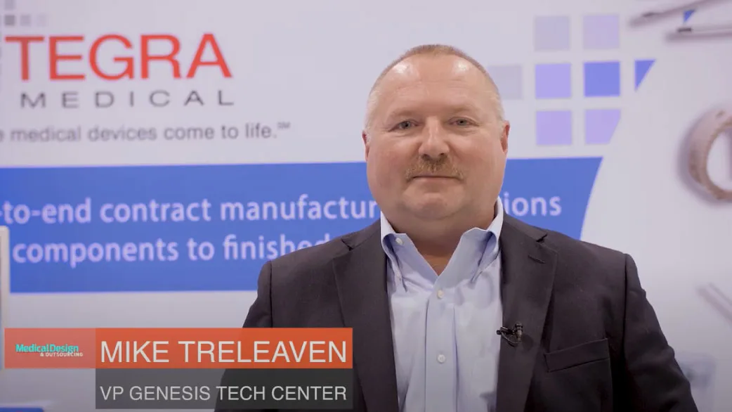 Mike Treleaven talks about getting and keeping medical devices sharp